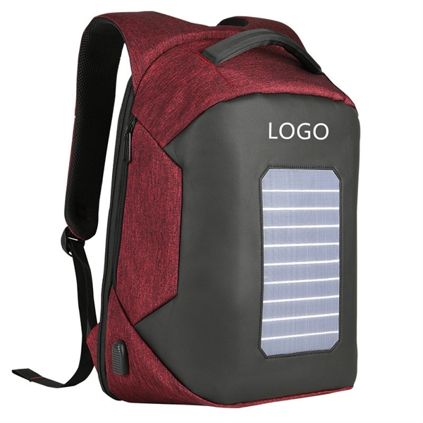 Solar Charging Anti-theft Backpack 16 inch Laptop - Solar Charging Anti-theft Backpack 16 inch Laptop - Image 5 of 5