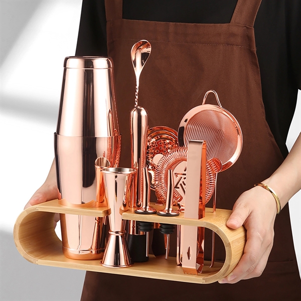 11 Pieces Bartender Kit - 11 Pieces Bartender Kit - Image 1 of 5