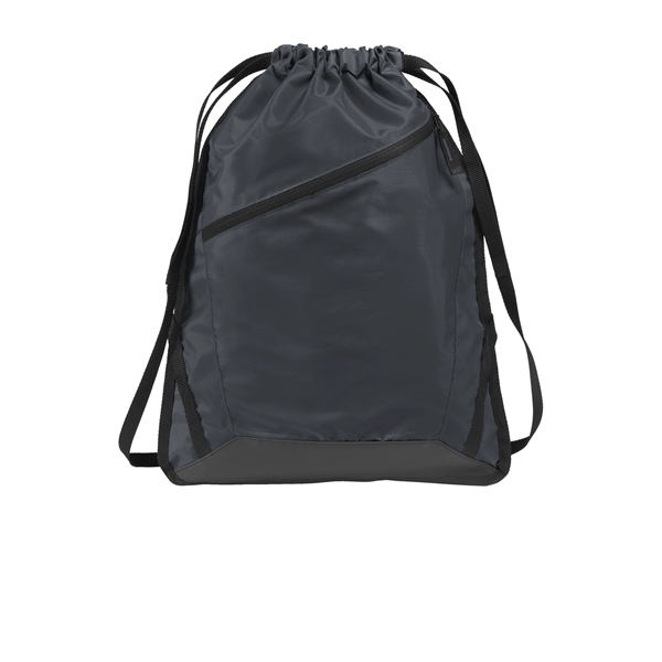 Port Authority Zip-It Cinch Pack. - Port Authority Zip-It Cinch Pack. - Image 6 of 6