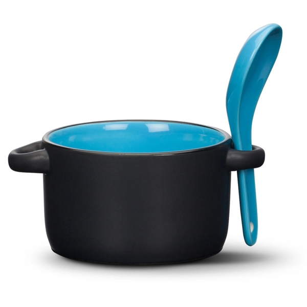 Merritt Soup Mug & Spoon - Imprinted - Merritt Soup Mug & Spoon - Imprinted - Image 11 of 15