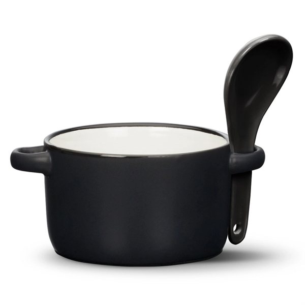 Merritt Soup Mug & Spoon - Imprinted - Merritt Soup Mug & Spoon - Imprinted - Image 13 of 15