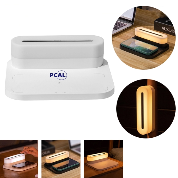 2 In 1 Wireless Charger Stand And Night Light - 2 In 1 Wireless Charger Stand And Night Light - Image 0 of 1