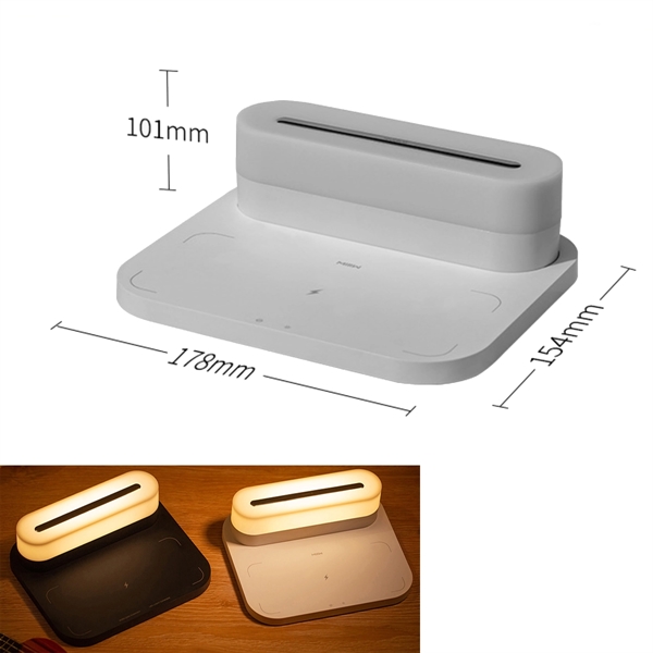 2 In 1 Wireless Charger Stand And Night Light - 2 In 1 Wireless Charger Stand And Night Light - Image 1 of 1