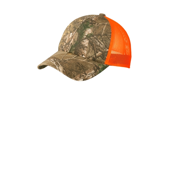 Port Authority Structured Camouflage Mesh Back Cap. - Port Authority Structured Camouflage Mesh Back Cap. - Image 7 of 8
