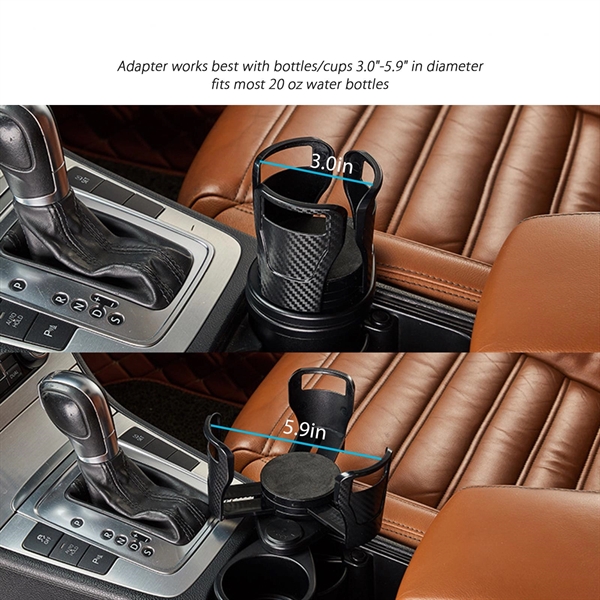 2-in-1 Car Cup Holder - 2-in-1 Car Cup Holder - Image 1 of 4