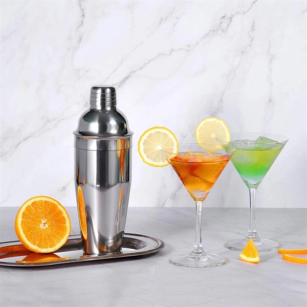 24 oz. Stainless Steel Cocktail Shaker - 24 oz. Stainless Steel Cocktail Shaker - Image 2 of 2