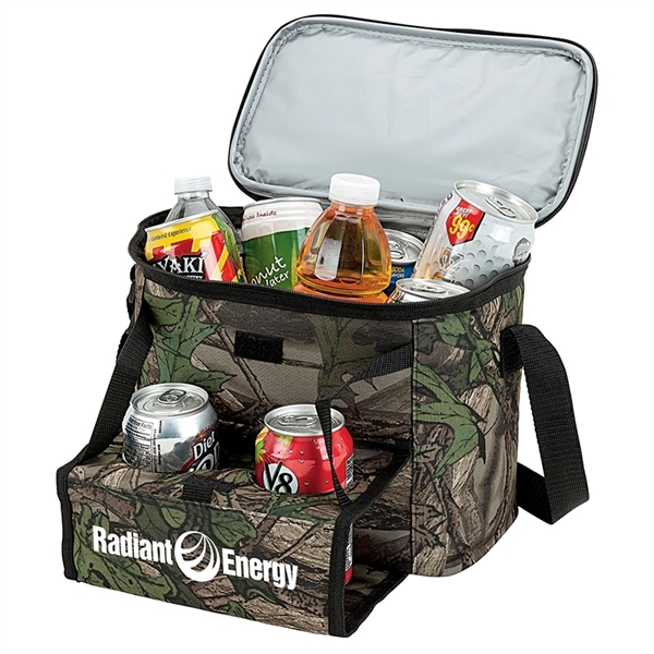 Huntwood Camo 12-Can Cooler - Huntwood Camo 12-Can Cooler - Image 0 of 1