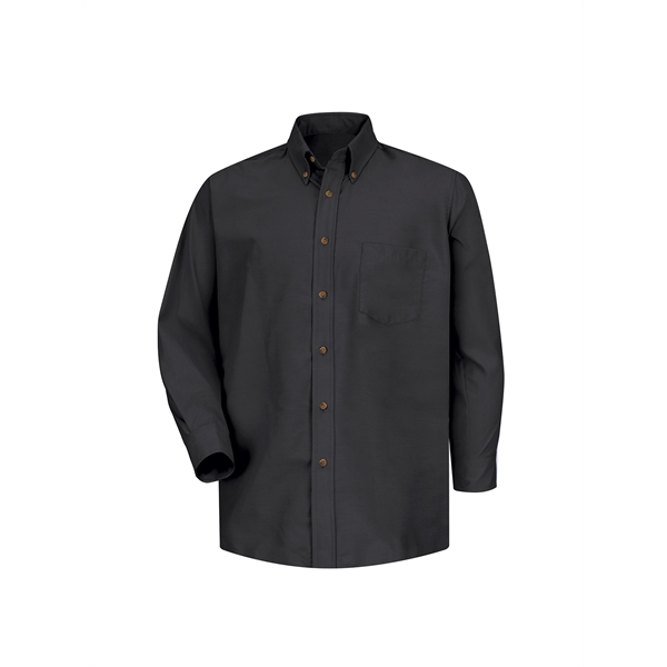Red Kap Shirts - Men's Long Sleeve Button Down Poplin Shirt - Red Kap Shirts - Men's Long Sleeve Button Down Poplin Shirt - Image 5 of 8