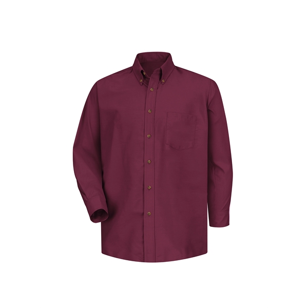 Red Kap Shirts - Men's Long Sleeve Button Down Poplin Shirt - Red Kap Shirts - Men's Long Sleeve Button Down Poplin Shirt - Image 1 of 8