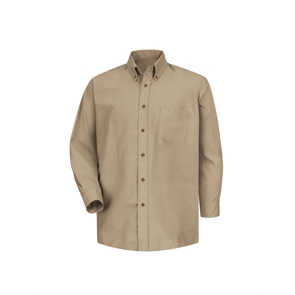 Red Kap Shirts - Men's Long Sleeve Button Down Poplin Shirt - Red Kap Shirts - Men's Long Sleeve Button Down Poplin Shirt - Image 2 of 8