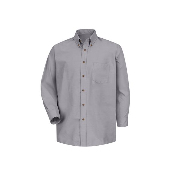 Red Kap Shirts - Men's Long Sleeve Button Down Poplin Shirt - Red Kap Shirts - Men's Long Sleeve Button Down Poplin Shirt - Image 7 of 8