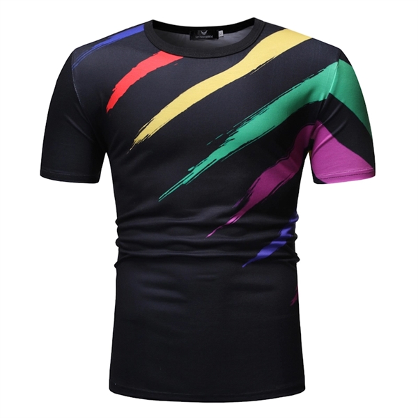 Men's T-Shirt Short Sleeve - Men's T-Shirt Short Sleeve - Image 1 of 9