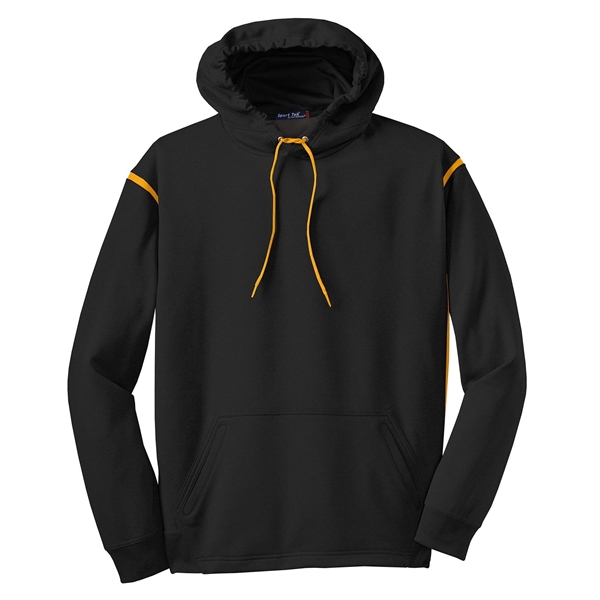 Sport-Tek Tech Fleece Colorblock Hooded Sweatshirt. - Sport-Tek Tech Fleece Colorblock Hooded Sweatshirt. - Image 28 of 34