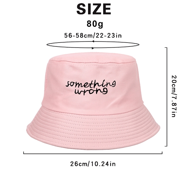 Reversible Outdoor Beach Summer Bucket Hat Cap - Reversible Outdoor Beach Summer Bucket Hat Cap - Image 1 of 2