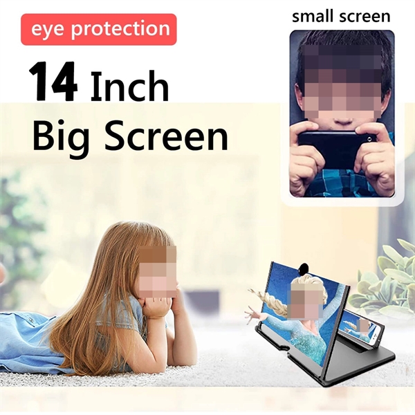 Screen Magnifier Stand 14 Inch 3D Foldable Amplifier - Screen Magnifier Stand 14 Inch 3D Foldable Amplifier - Image 5 of 6