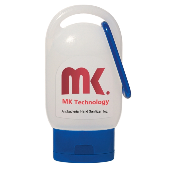 1 Oz. Hand Sanitizer With Carabiner - 1 Oz. Hand Sanitizer With Carabiner - Image 7 of 10