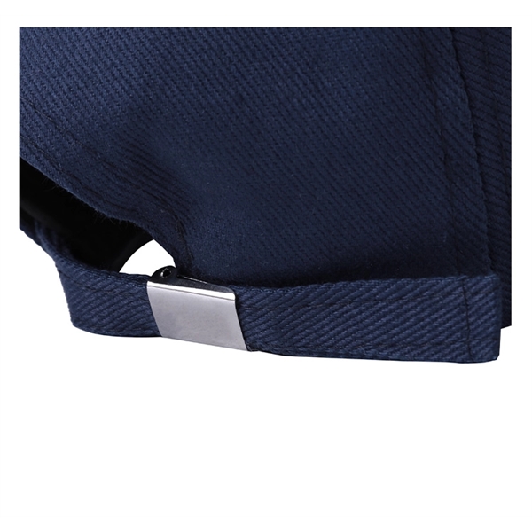 Structured 5 Panel Sandwich Baseball Caps w/ Metal Buckle - Structured 5 Panel Sandwich Baseball Caps w/ Metal Buckle - Image 4 of 15