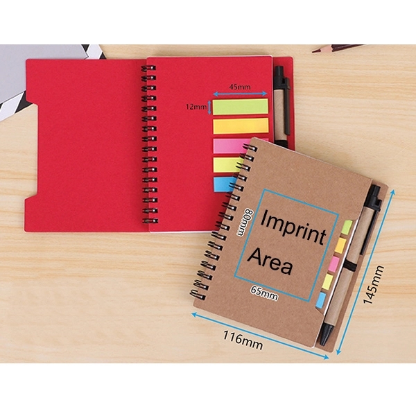 Eco Notebook with Pen - Eco Notebook with Pen - Image 1 of 4