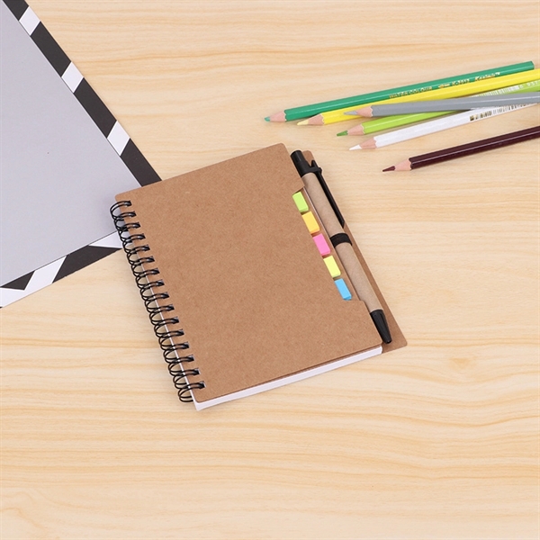 Eco Notebook with Pen - Eco Notebook with Pen - Image 4 of 4