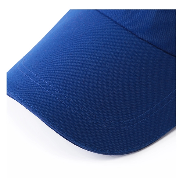 Poly-Canvas Structured 5 Panel Caps w/ Metal Tuck in Buckle - Poly-Canvas Structured 5 Panel Caps w/ Metal Tuck in Buckle - Image 2 of 9