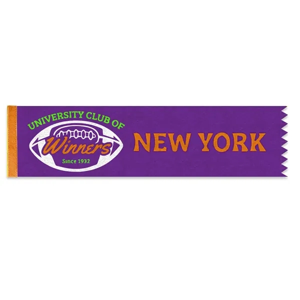 Acrylic Felt Pennant without Pole - Heat Transfer - Acrylic Felt Pennant without Pole - Heat Transfer - Image 1 of 3