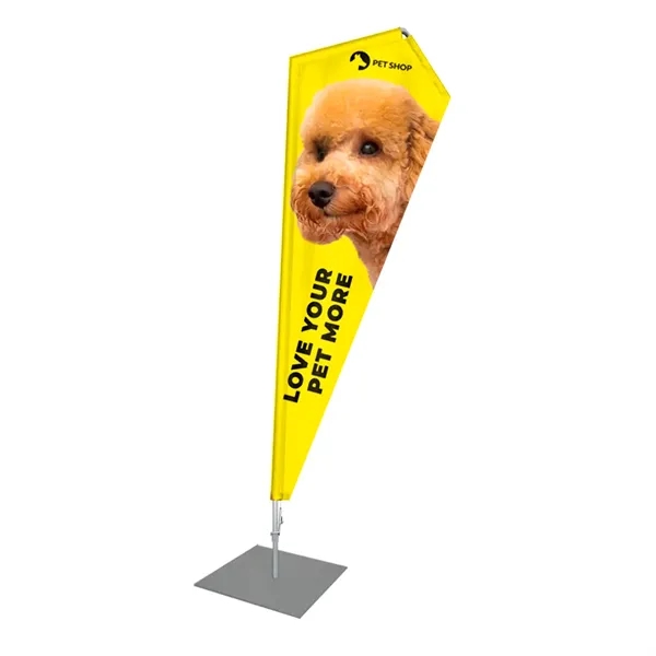 Razor Style Flip Flag 3.6' x 9.4' - Razor Style Flip Flag 3.6' x 9.4' - Image 0 of 0