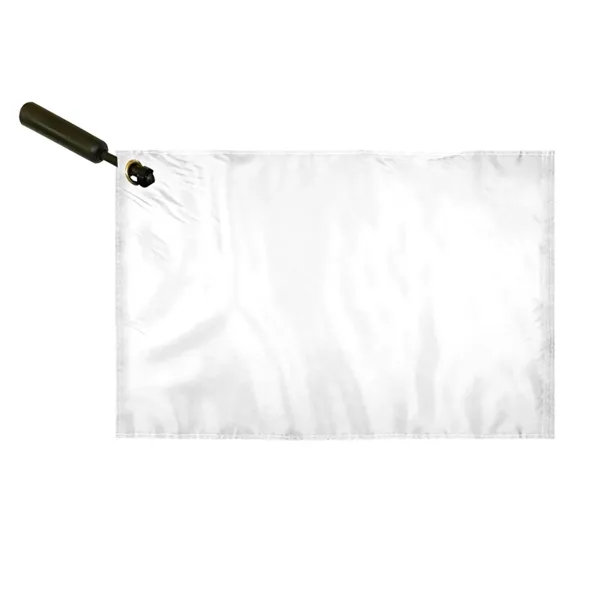 Blank 1 Ply Swirler Flag 12" x 18" W-Poly - Blank 1 Ply Swirler Flag 12" x 18" W-Poly - Image 15 of 15