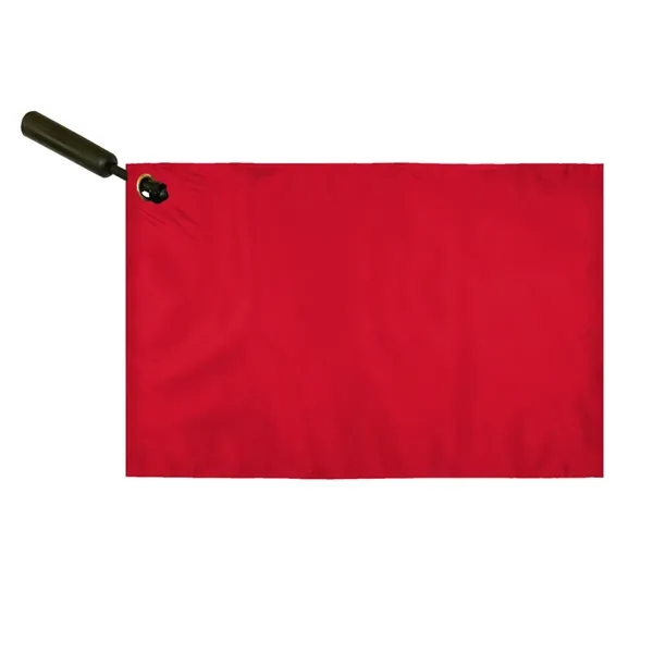 Blank 1 Ply Swirler Flag 12" x 18" W-Poly - Blank 1 Ply Swirler Flag 12" x 18" W-Poly - Image 1 of 15