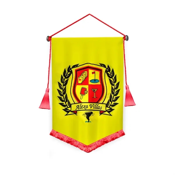 Podium Banner - Class A Applique & Embroidered 14" x 20" - Podium Banner - Class A Applique & Embroidered 14" x 20" - Image 1 of 1