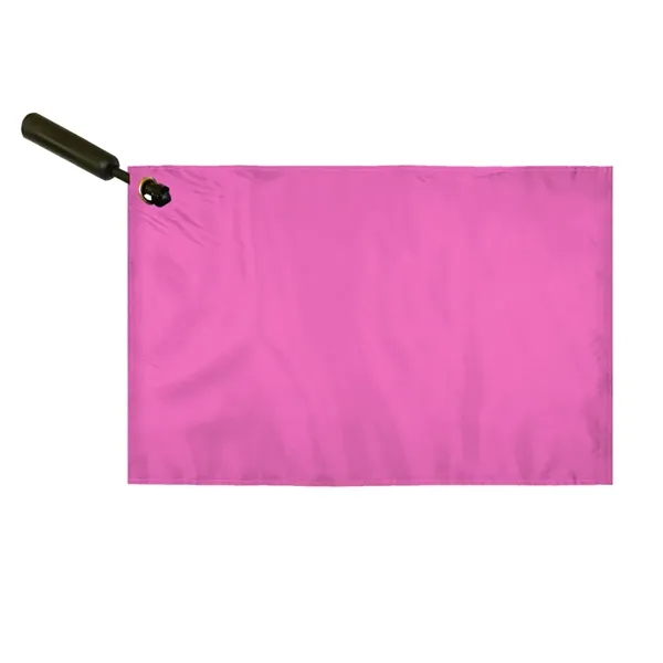 Blank 1 Ply Swirler Flag 12" x 18" W-Poly - Blank 1 Ply Swirler Flag 12" x 18" W-Poly - Image 12 of 15