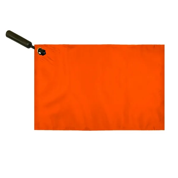 Blank 1 Ply Swirler Flag 12" x 18" W-Poly - Blank 1 Ply Swirler Flag 12" x 18" W-Poly - Image 0 of 15