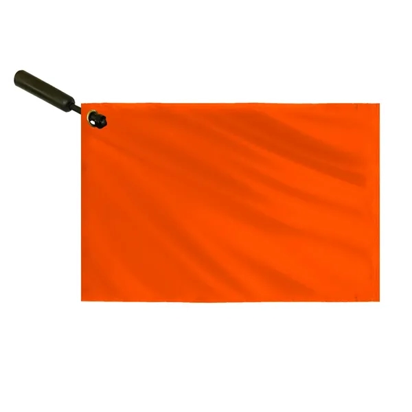 Blank 1 Ply Swirler Flag 12" x 18" Nylon - Blank 1 Ply Swirler Flag 12" x 18" Nylon - Image 8 of 15