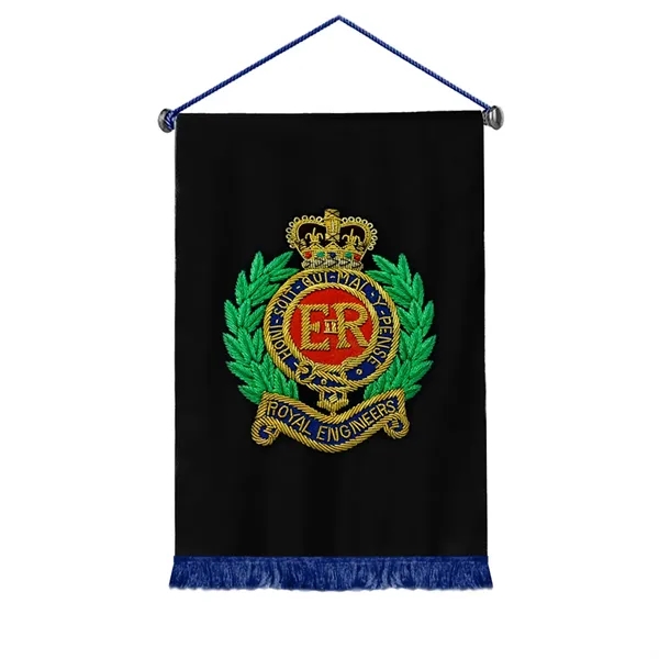 Podium Banner - Class A Applique & Embroidered 14" x 20" - Podium Banner - Class A Applique & Embroidered 14" x 20" - Image 0 of 1