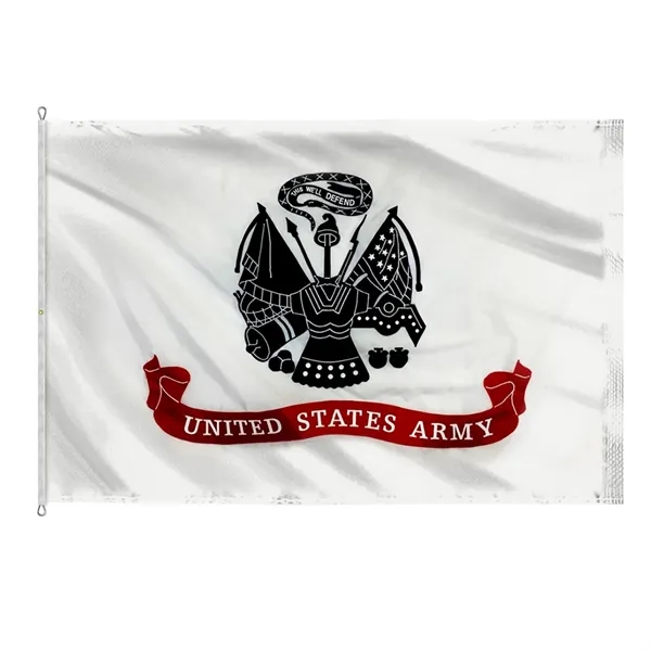 Applique & Embroidered Flag 10' x 15' Nylon - Applique & Embroidered Flag 10' x 15' Nylon - Image 2 of 4