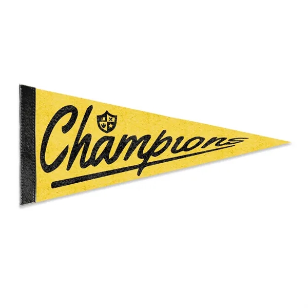 9" x 24" Acrylic Felt Pennant without Pole - Class B - 9" x 24" Acrylic Felt Pennant without Pole - Class B - Image 1 of 1