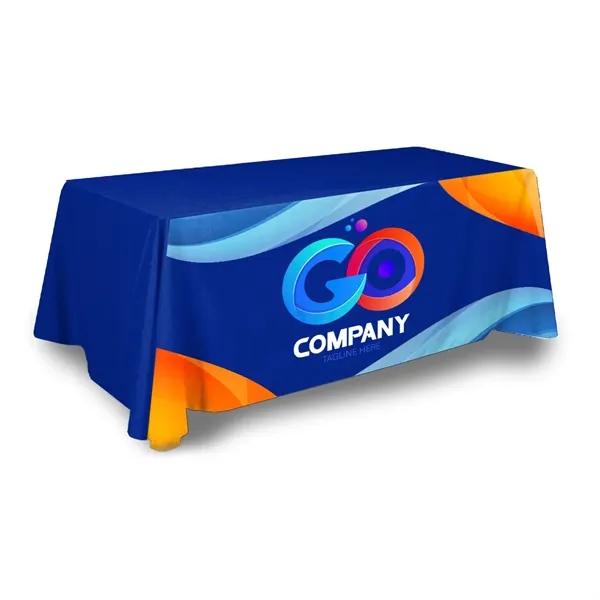 Custom Table Cover - Front Panel - Digital - Poly Poplin - Custom Table Cover - Front Panel - Digital - Poly Poplin - Image 1 of 1