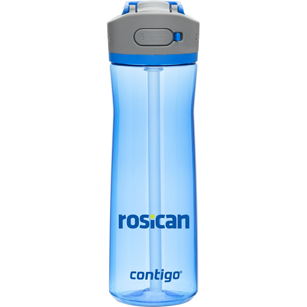 24 oz Contigo Ashland 2.0 Single Wall Plastic Bottle w/Straw - 24 oz Contigo Ashland 2.0 Single Wall Plastic Bottle w/Straw - Image 1 of 2