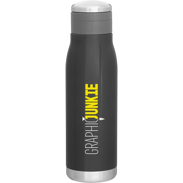 25 oz h2go Lumos Stainless Insulated Bottle with Handle - 25 oz h2go Lumos Stainless Insulated Bottle with Handle - Image 5 of 6
