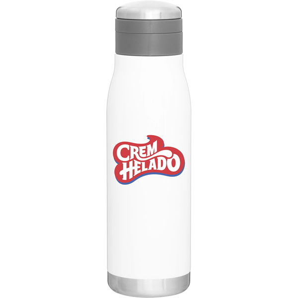 25 oz h2go Lumos Stainless Insulated Bottle with Handle - 25 oz h2go Lumos Stainless Insulated Bottle with Handle - Image 0 of 6