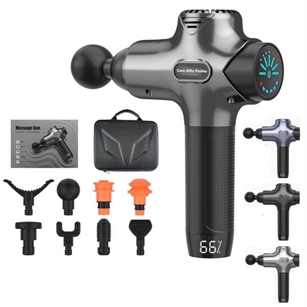 Massage Gun Deep Tissue Percussion Muscle Massager - Massage Gun Deep Tissue Percussion Muscle Massager - Image 0 of 2