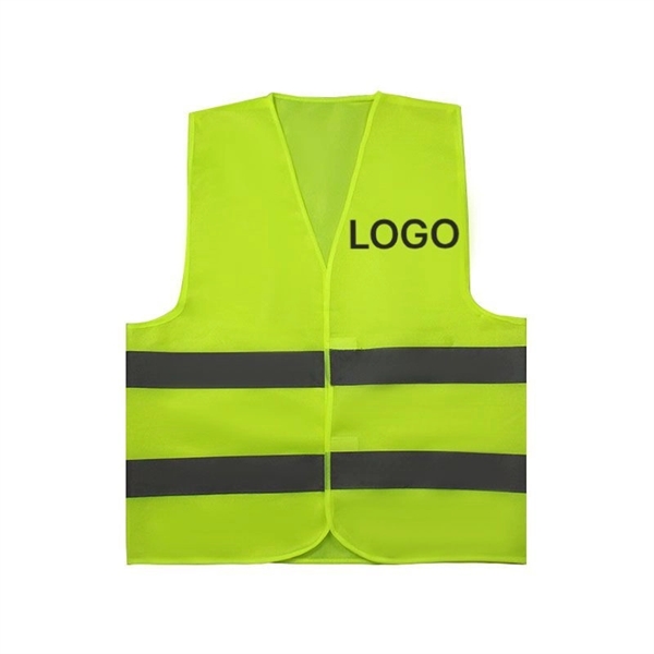 Custom Safety Reflective Traffic Vest - Custom Safety Reflective Traffic Vest - Image 1 of 4