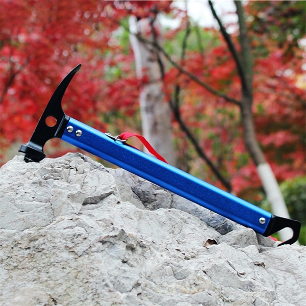 Aluminum Camping Hammer with Hook - Aluminum Camping Hammer with Hook - Image 3 of 4