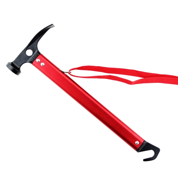 Aluminum Camping Hammer with Hook - Aluminum Camping Hammer with Hook - Image 4 of 4