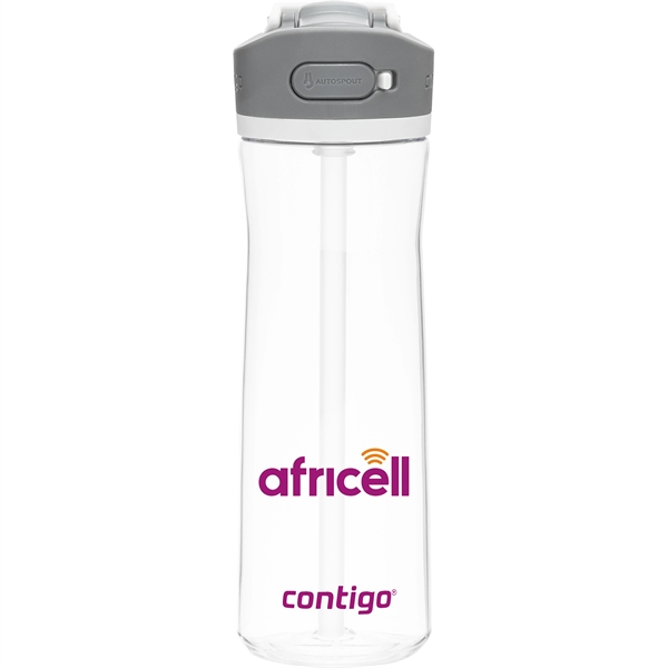 24 oz Contigo Ashland 2.0 Single Wall Plastic Bottle w/Straw