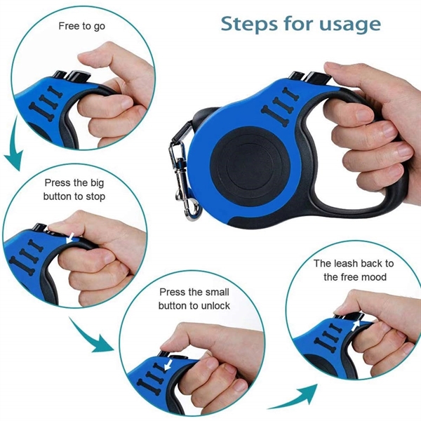 Automatic Retractable Pet Leash Plum Grove