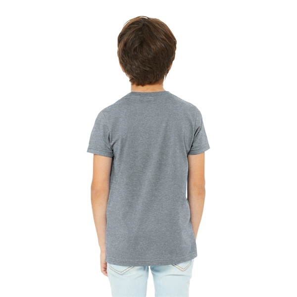 BELLA+CANVAS Youth Heather CVC Tee - BELLA+CANVAS Youth Heather CVC Tee - Image 1 of 88