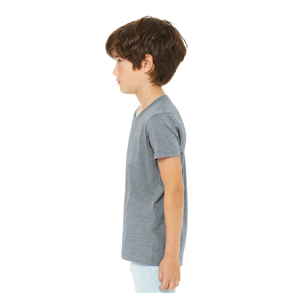 BELLA+CANVAS Youth Heather CVC Tee - BELLA+CANVAS Youth Heather CVC Tee - Image 2 of 88