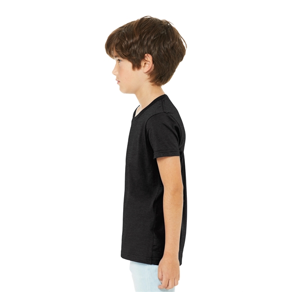 BELLA+CANVAS Youth Heather CVC Tee - BELLA+CANVAS Youth Heather CVC Tee - Image 7 of 88