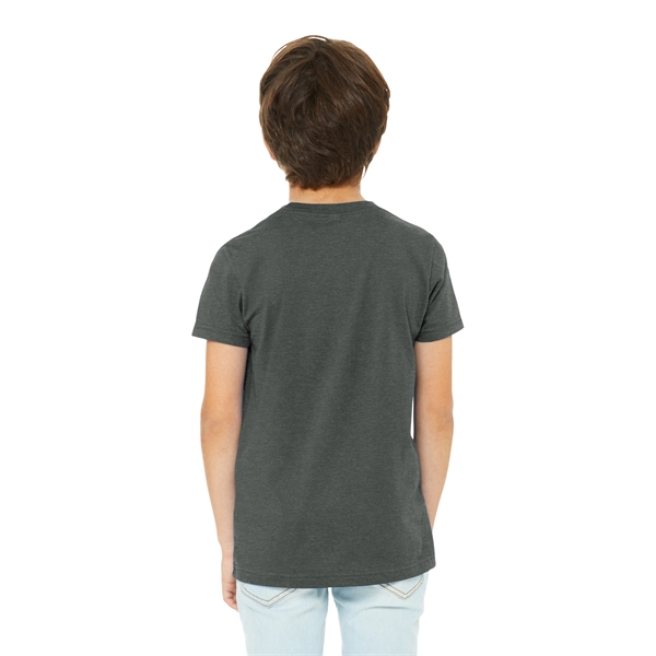 BELLA+CANVAS Youth Heather CVC Tee - BELLA+CANVAS Youth Heather CVC Tee - Image 16 of 88