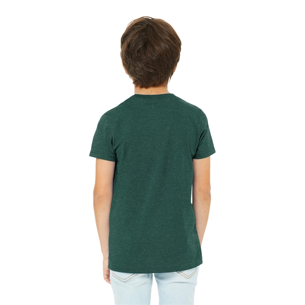 BELLA+CANVAS Youth Heather CVC Tee - BELLA+CANVAS Youth Heather CVC Tee - Image 21 of 88